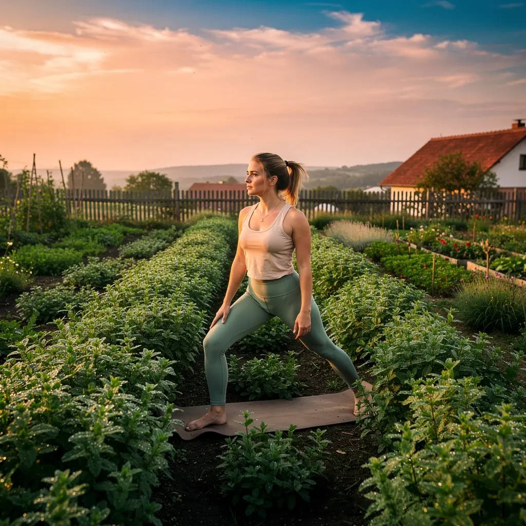 Friss borsmentaágak egy teáscsészében